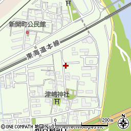 岐阜県大垣市新開町97-2周辺の地図