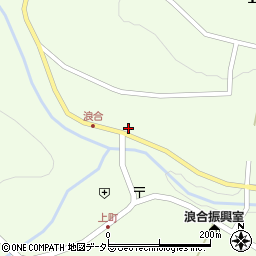 長野県下伊那郡阿智村浪合497周辺の地図