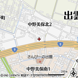 アイフルホーム出雲店工務課周辺の地図