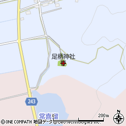 足柄神社周辺の地図