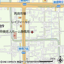 岐阜県大垣市林町7丁目878周辺の地図