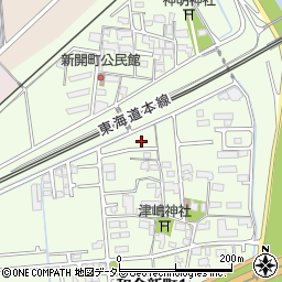 岐阜県大垣市新開町76-5周辺の地図