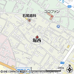 神奈川県秦野市堀西78-1周辺の地図