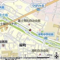 神奈川県秦野市富士見町2周辺の地図