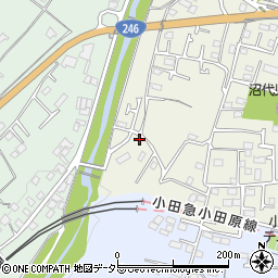 神奈川県秦野市堀西418周辺の地図