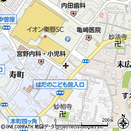 神奈川県秦野市入船町1-5周辺の地図