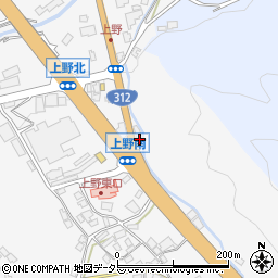兵庫県養父市上野1157周辺の地図