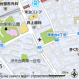 日本総合住生活株式会社横浜南支店周辺の地図