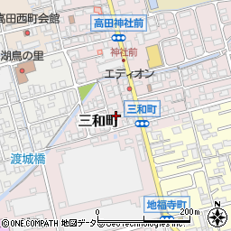 滋賀県長浜市三和町3-8周辺の地図
