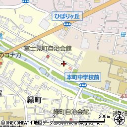 神奈川県秦野市富士見町2-52周辺の地図