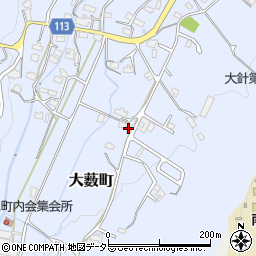 岐阜県多治見市大薮町1732周辺の地図