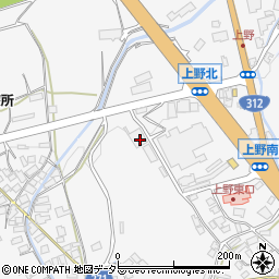 兵庫県養父市上野957周辺の地図