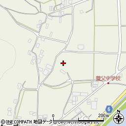 兵庫県養父市十二所491周辺の地図