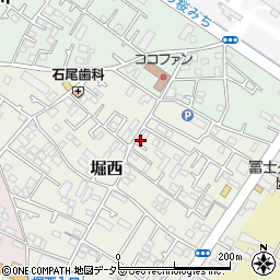 神奈川県秦野市堀西59-1周辺の地図