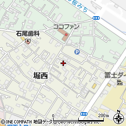 神奈川県秦野市堀西60-6周辺の地図