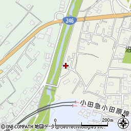 神奈川県秦野市堀西2290-1周辺の地図