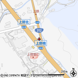 兵庫県養父市上野1156周辺の地図