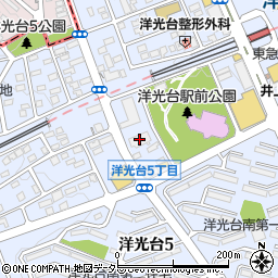 洋光台中央福澤保育センター周辺の地図