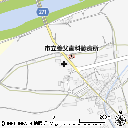 兵庫県養父市上野119周辺の地図