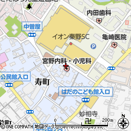 宮野内科・小児科医院周辺の地図