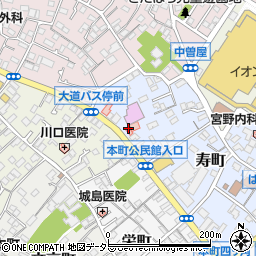 内藤医院周辺の地図