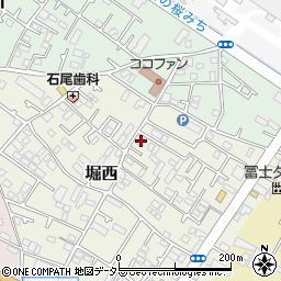 神奈川県秦野市堀西60-4周辺の地図