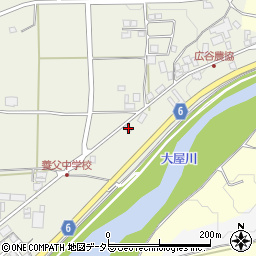 兵庫県養父市十二所544周辺の地図