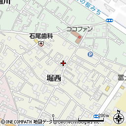 神奈川県秦野市堀西67周辺の地図
