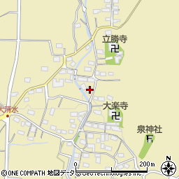 滋賀県米原市大清水1126周辺の地図