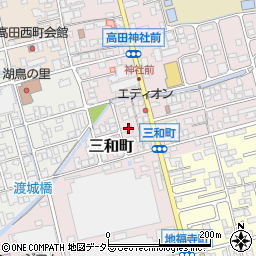 滋賀県長浜市三和町3周辺の地図