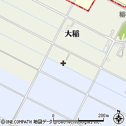 千葉県木更津市大稲212周辺の地図