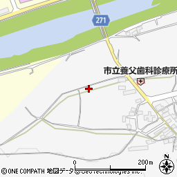 兵庫県養父市上野135周辺の地図