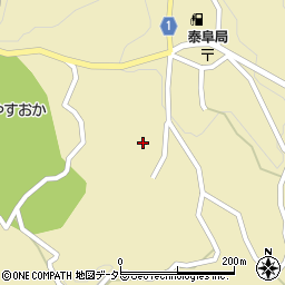 長野県下伊那郡泰阜村3333周辺の地図