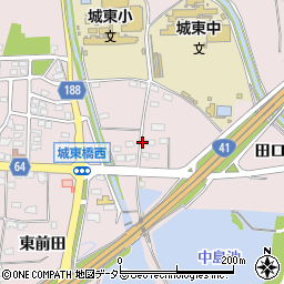 愛知県犬山市塔野地周辺の地図