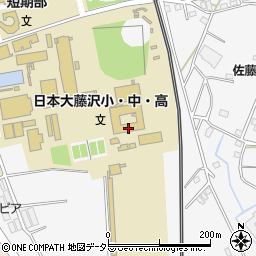 日本大学藤沢小学校周辺の地図