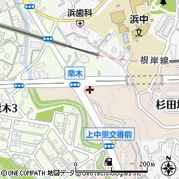 神奈川県横浜市磯子区上中里町1688周辺の地図