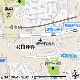 杉田整形外科内科クリニック周辺の地図