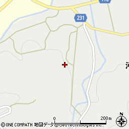 鳥取県鳥取市河原町本鹿117周辺の地図