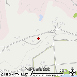 千葉県市原市外部田233周辺の地図