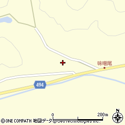 京都府綾部市西方町荒木周辺の地図