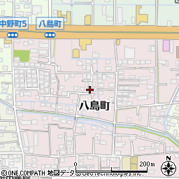 岐阜県大垣市八島町2555-3周辺の地図