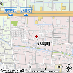 岐阜県大垣市八島町2557周辺の地図