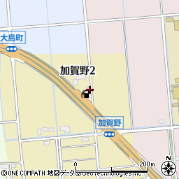 岐阜県大垣市加賀野2丁目56周辺の地図