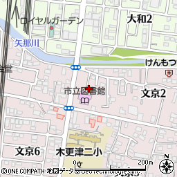 文京公民館周辺の地図