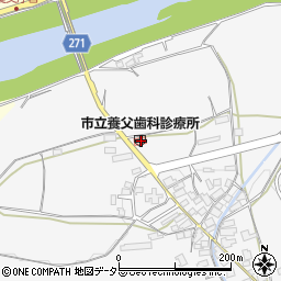 兵庫県養父市上野360周辺の地図