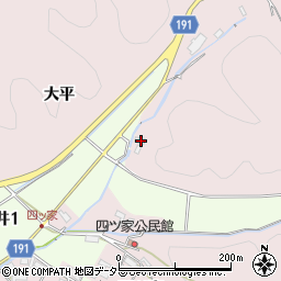 愛知県犬山市今井山神洞42周辺の地図
