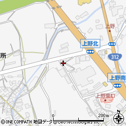兵庫県養父市上野993周辺の地図