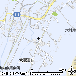 岐阜県多治見市大薮町1760周辺の地図