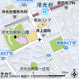 横浜こども科学館周辺の地図