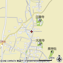 滋賀県米原市大清水1121周辺の地図